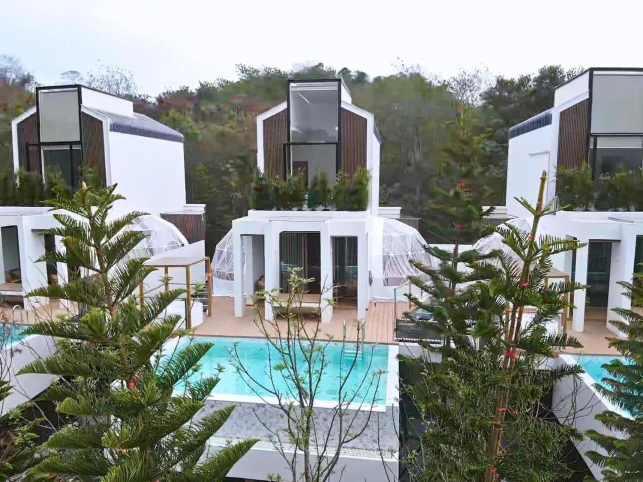 The X10 Nordic Tent And Glamping Pool Villa Khaoyai เขาใหญ่ - Sha Certified Ban Thung Sawang Exteriér fotografie