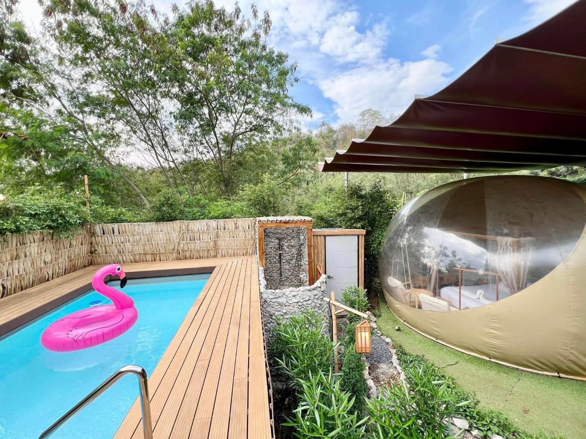 The X10 Nordic Tent And Glamping Pool Villa Khaoyai เขาใหญ่ - Sha Certified Ban Thung Sawang Exteriér fotografie