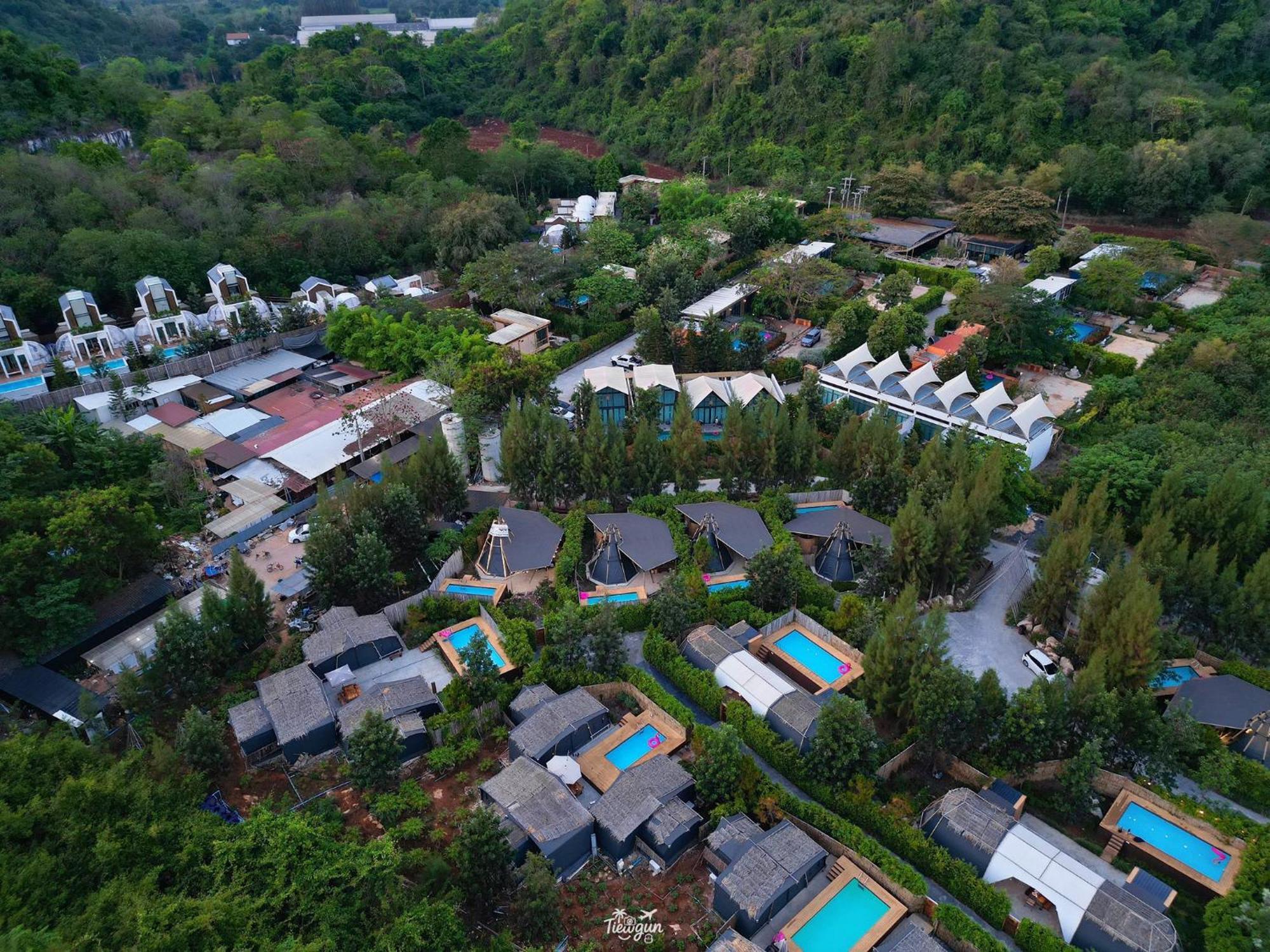 The X10 Nordic Tent And Glamping Pool Villa Khaoyai เขาใหญ่ - Sha Certified Ban Thung Sawang Exteriér fotografie